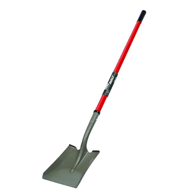 Shovel with Red Handle