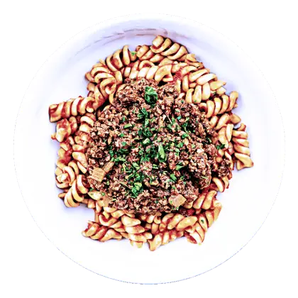 Pasta with Bolognese Sauce