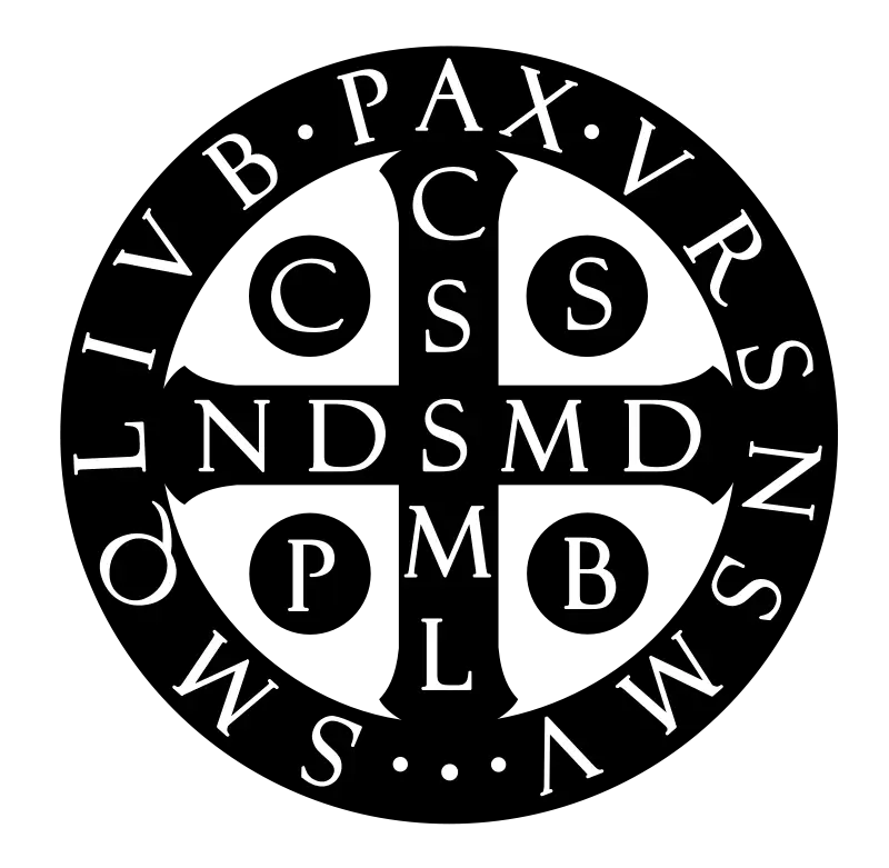 Saint Benedict Medal Symbol