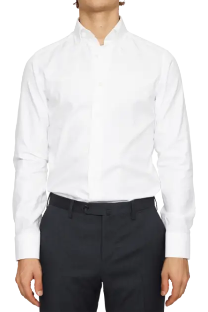 Formal White Button-up Shirt