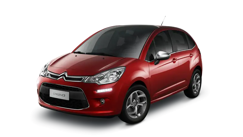 Red Compact Car Illustration