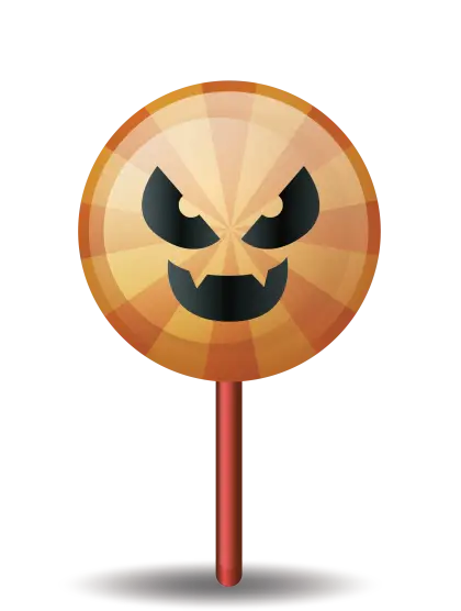 Spooky Halloween Lollipop