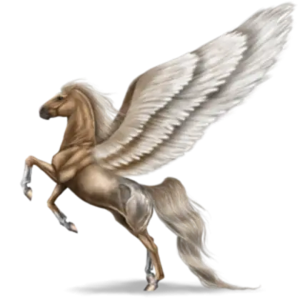Majestic Pegasus with Wings
