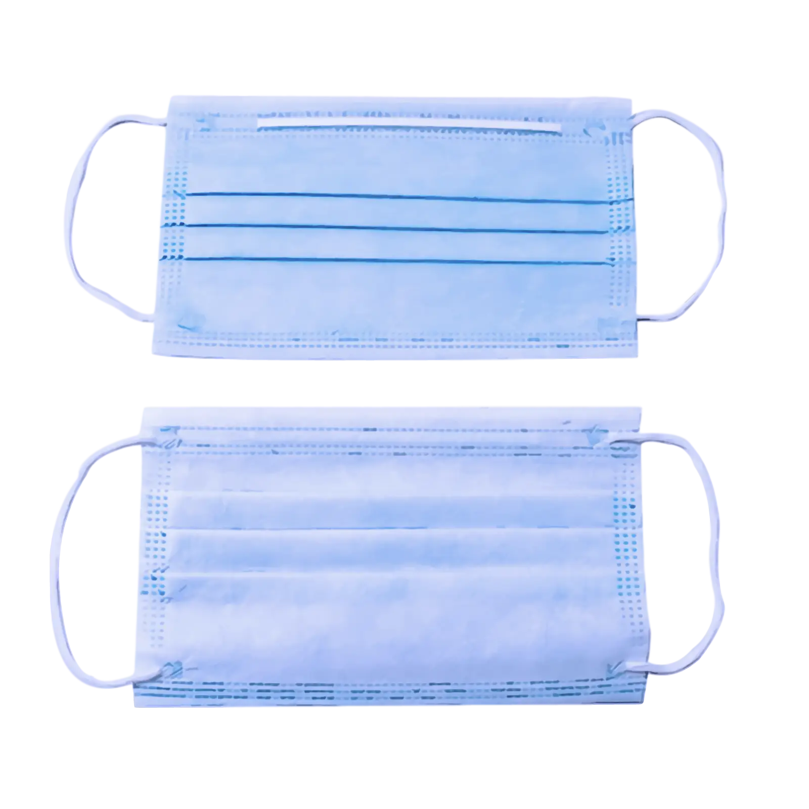 Blue Disposable Face Masks for Safety