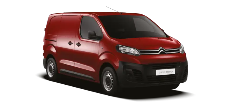 Red Citroën Van for Transportation