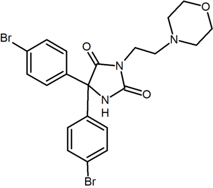 Chemical Structure Graphic for Scientific Study