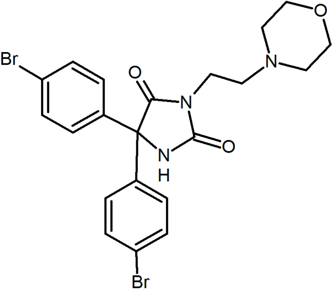 Chemical Structure Graphic for Scientific Study
