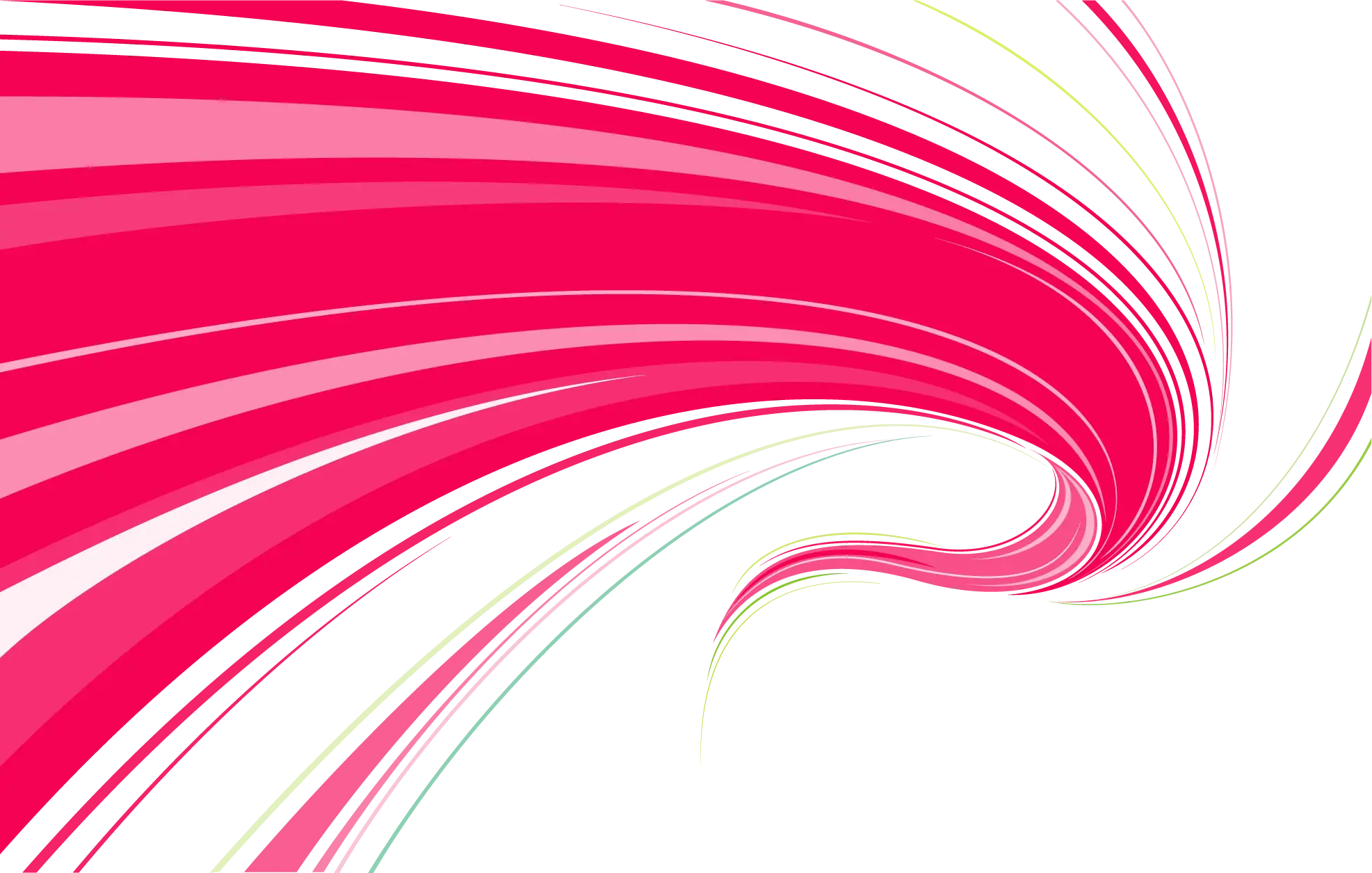 Abstract Pink Wave Design