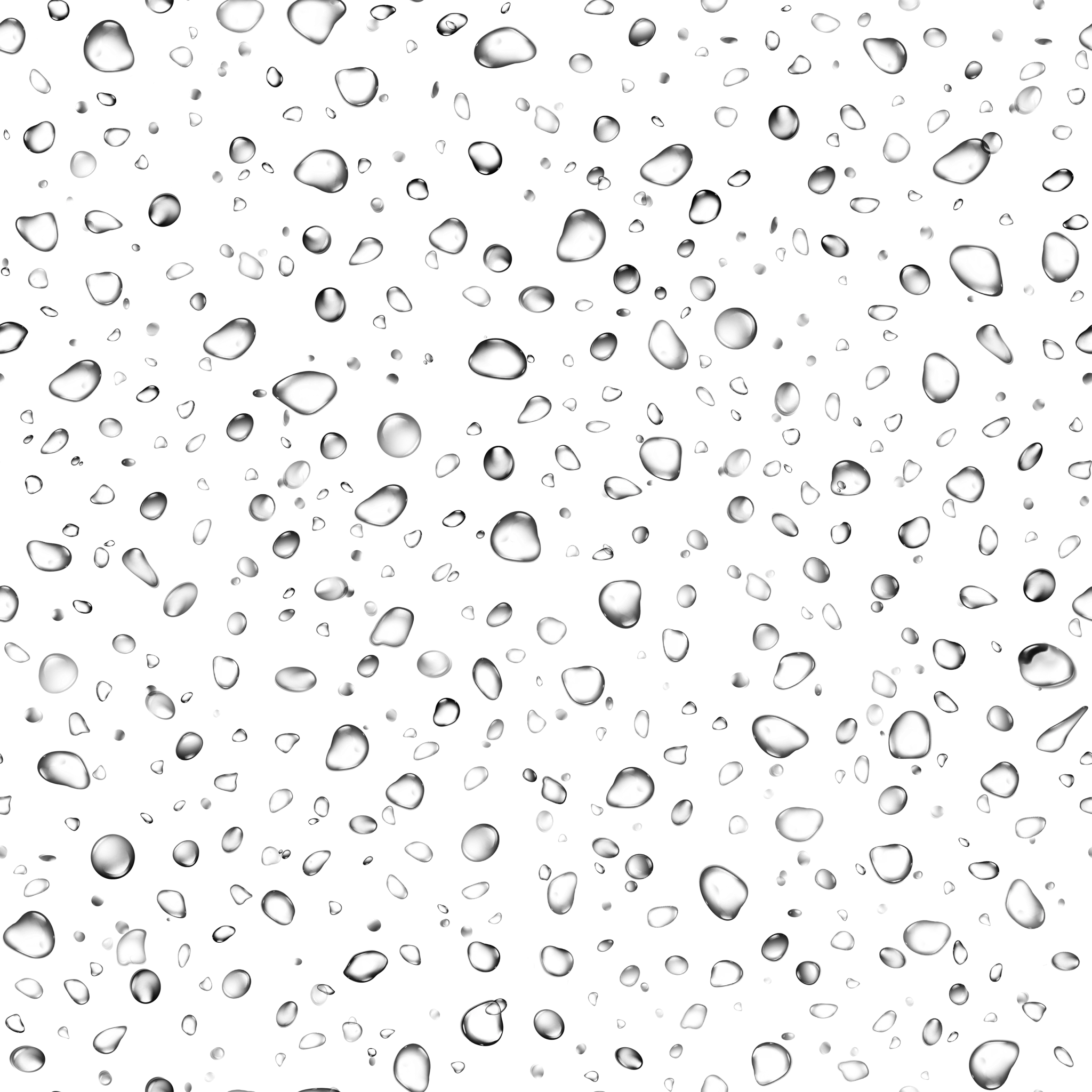 Seamless Water Droplets Pattern
