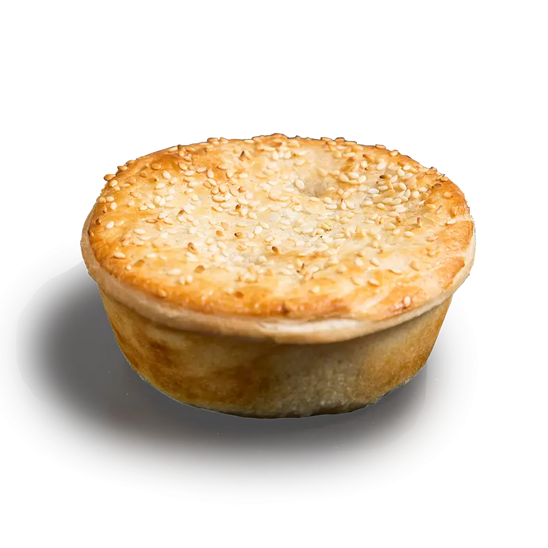 Baked Pie with Golden Crust