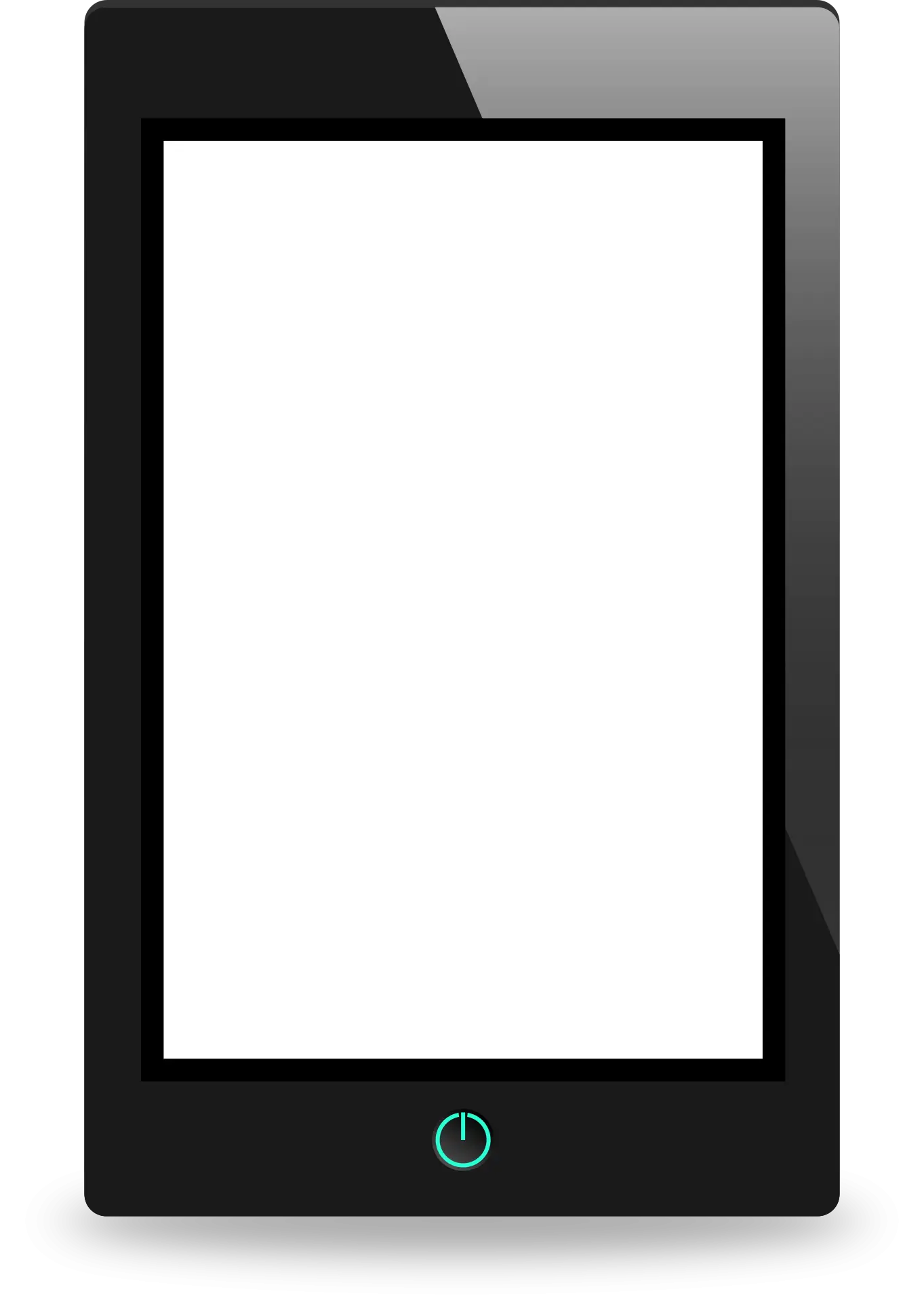 Black Tablet Device