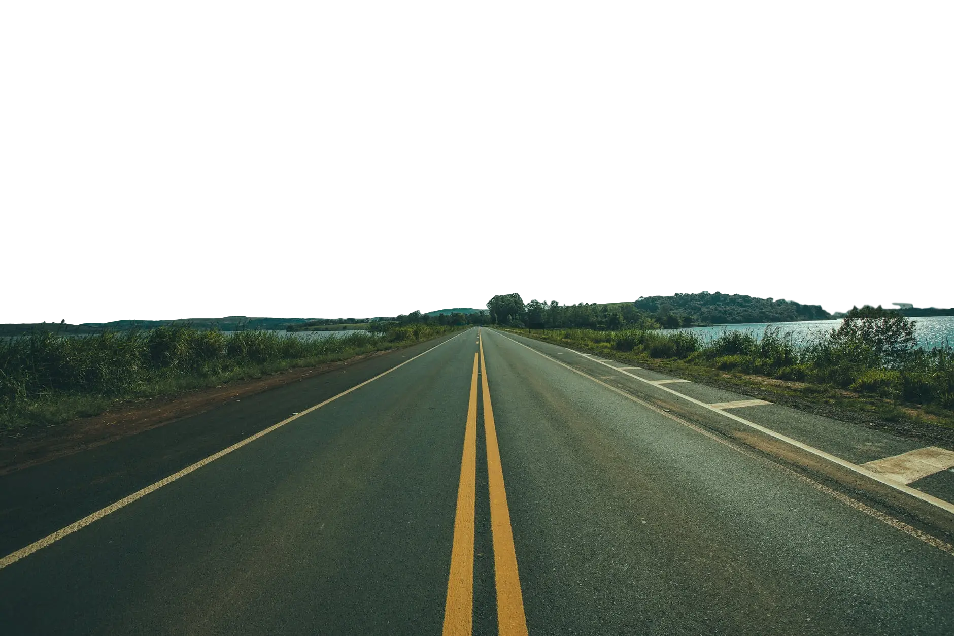 Open Road with Scenic View