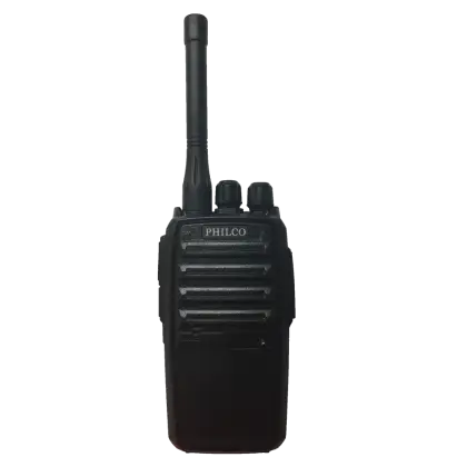 Black Walkie-Talkie for Communication