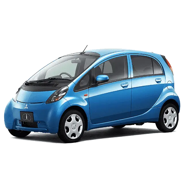 Blue Compact Electric Car for Urban Mobility