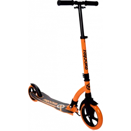 Bright Orange Kick Scooter