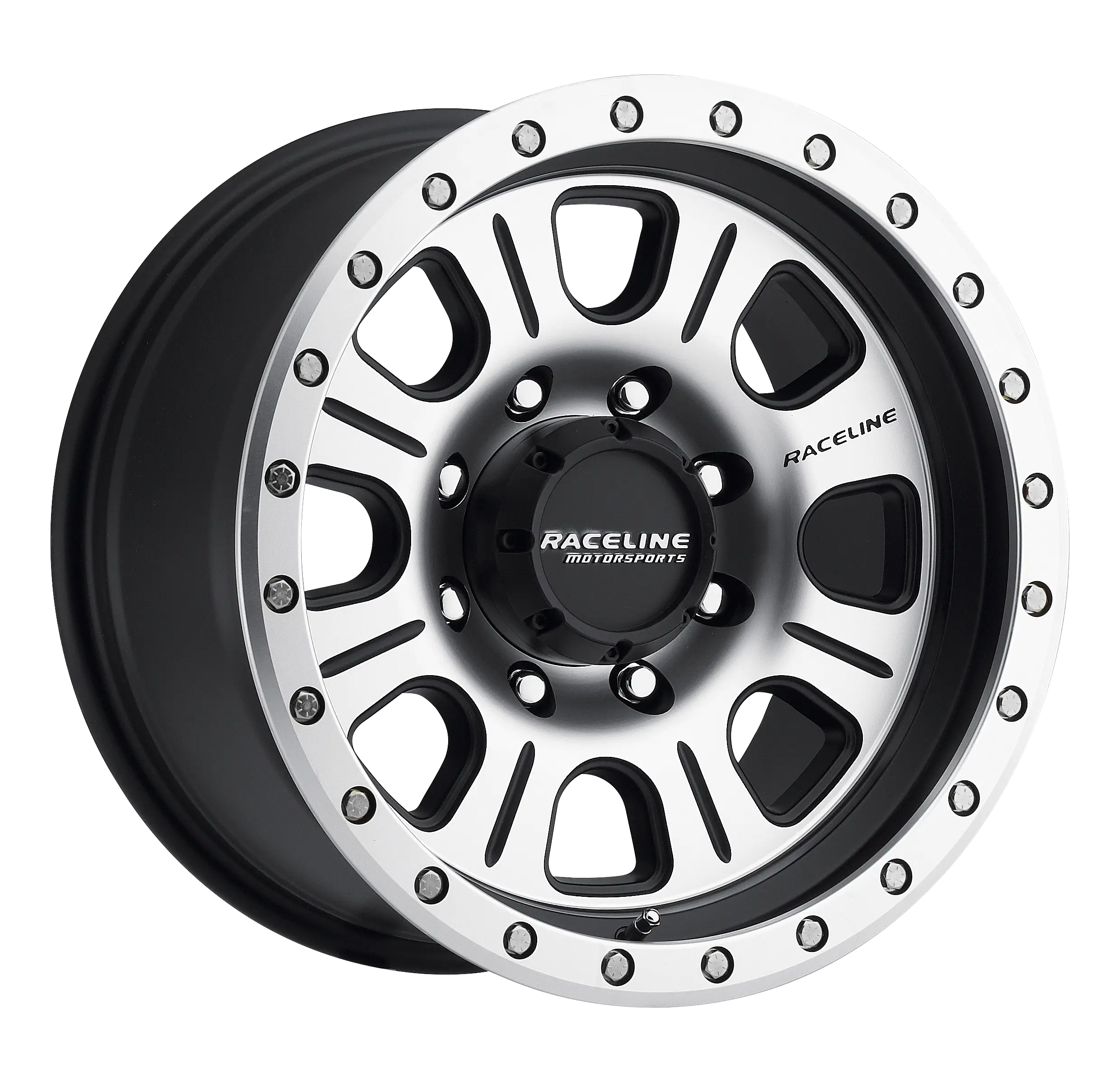 Silver Alloy Wheel for Racing Vehicles