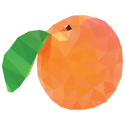 Geometric Orange Illustration