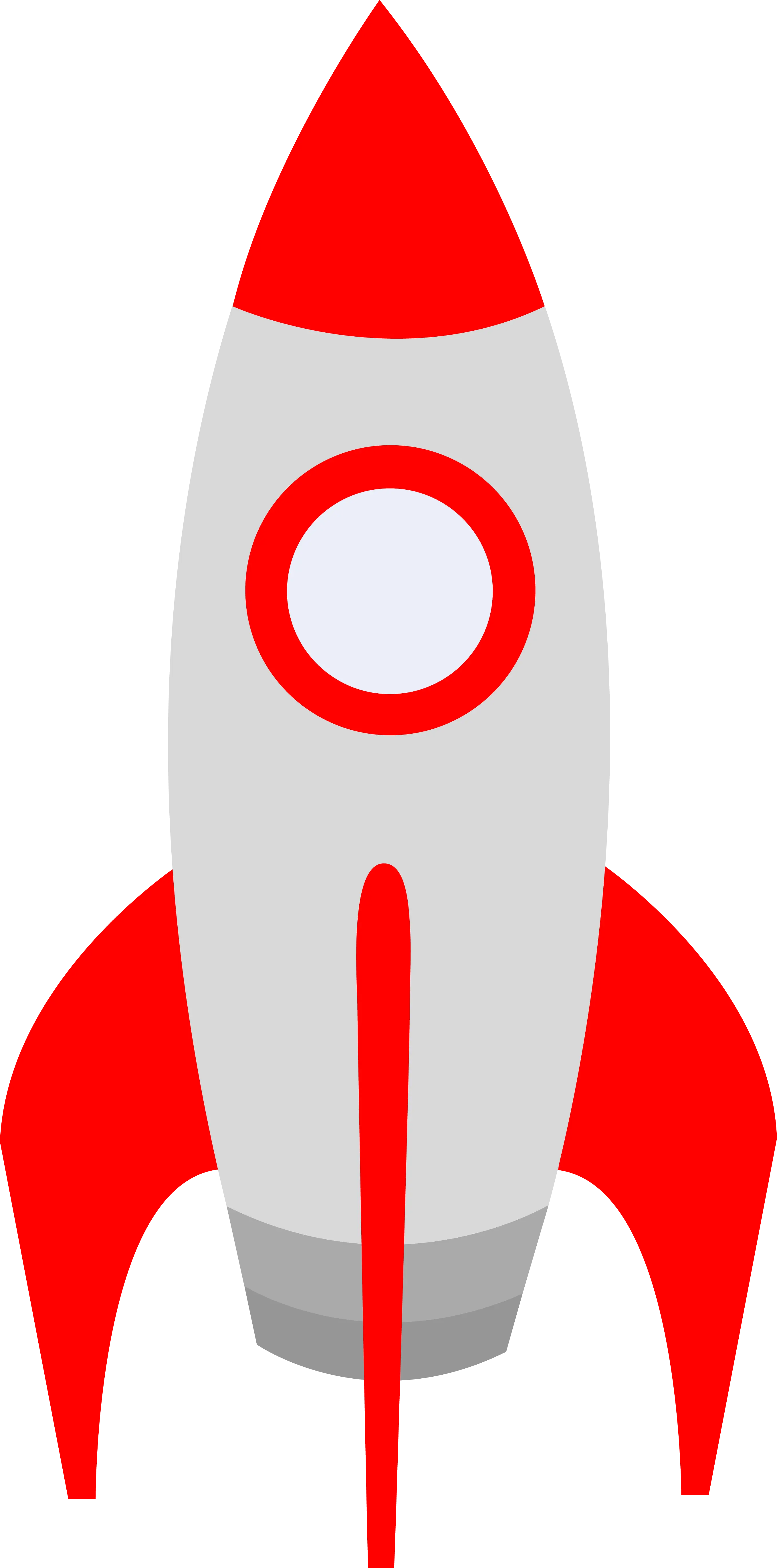 Red and White Rocket