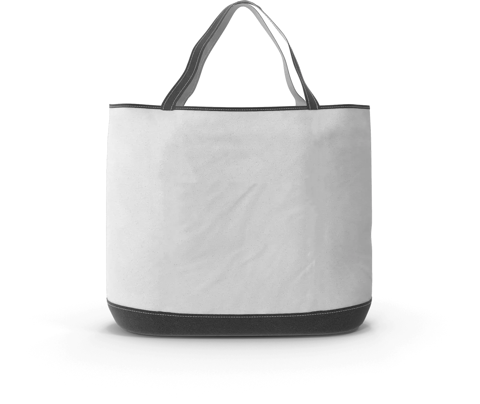 Simple White Tote Bag