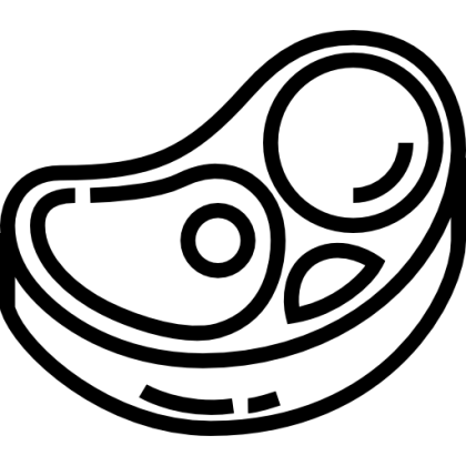 Meat Icon for Food and Cooking