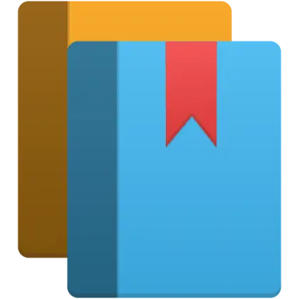 Books with Bookmark for Study and Reading