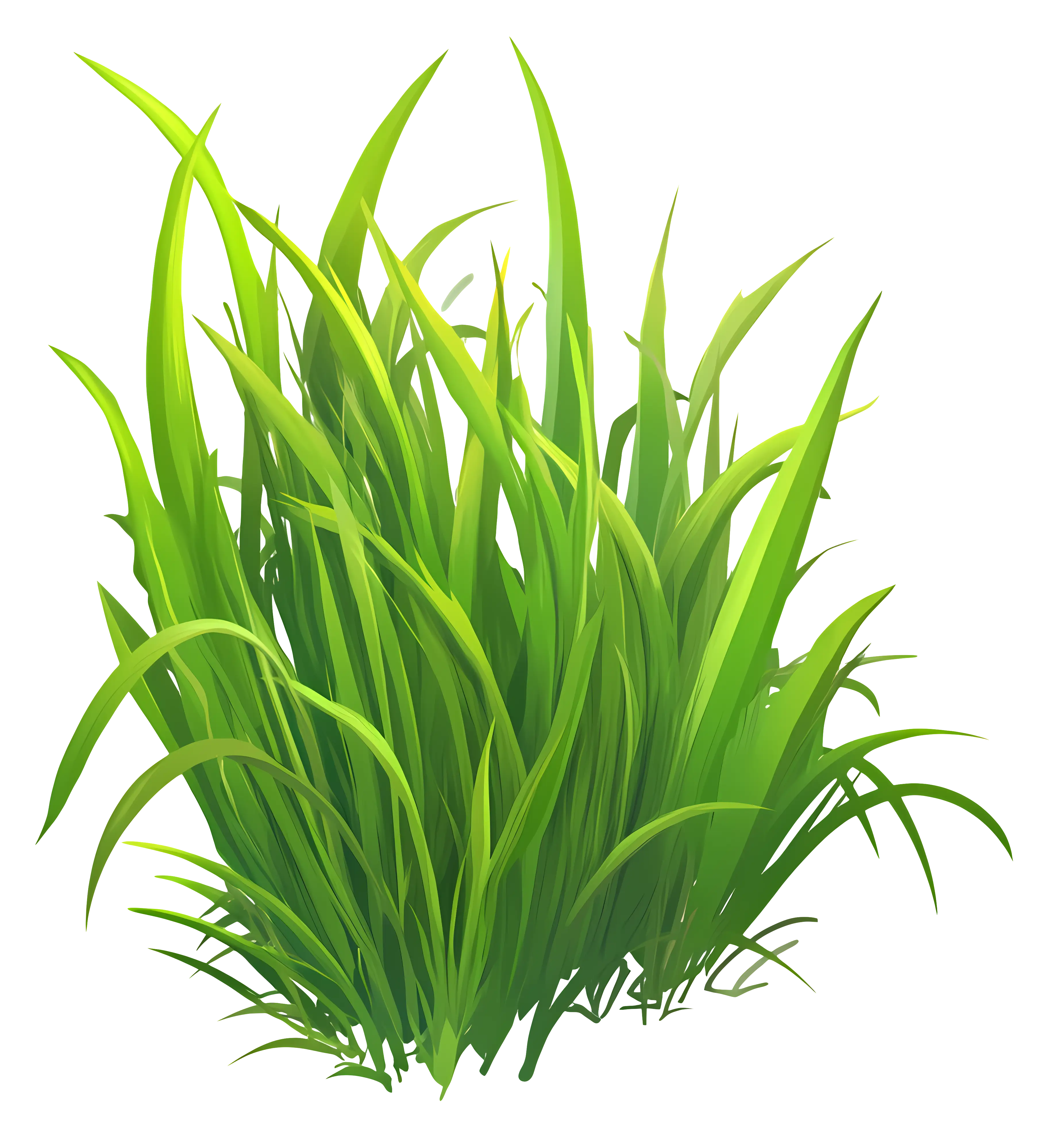 Bright Green Grass for Spring Gardens