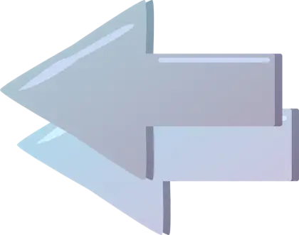 Left Double Blue Arrow
