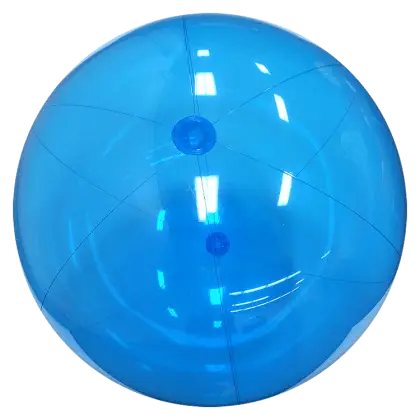 Blue Inflatable Beach Ball