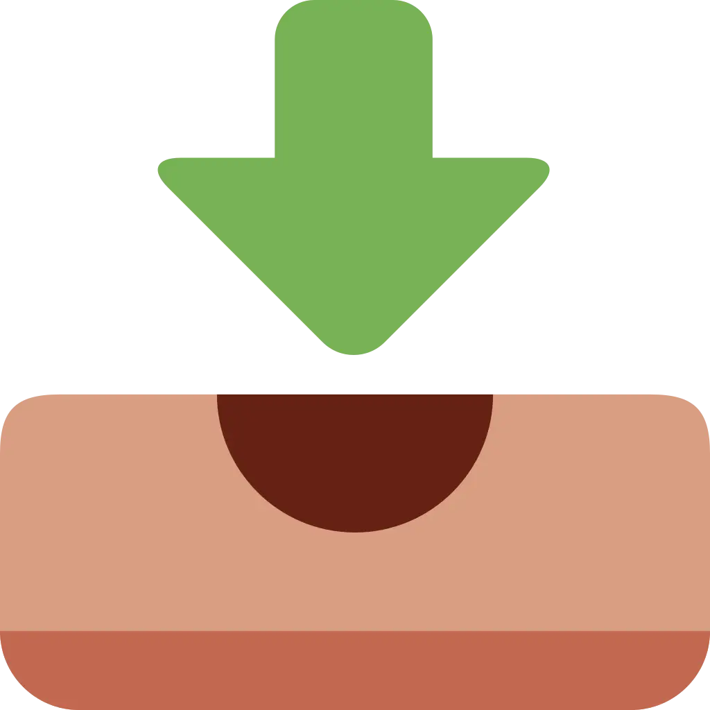 Green Arrow Download Icon