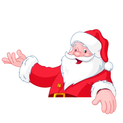 Smiling Santa Claus for Christmas