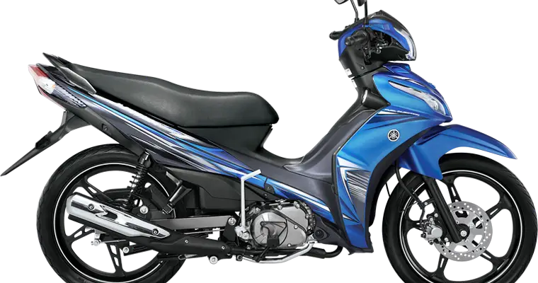 Blue Motorbike for Efficient Transportation