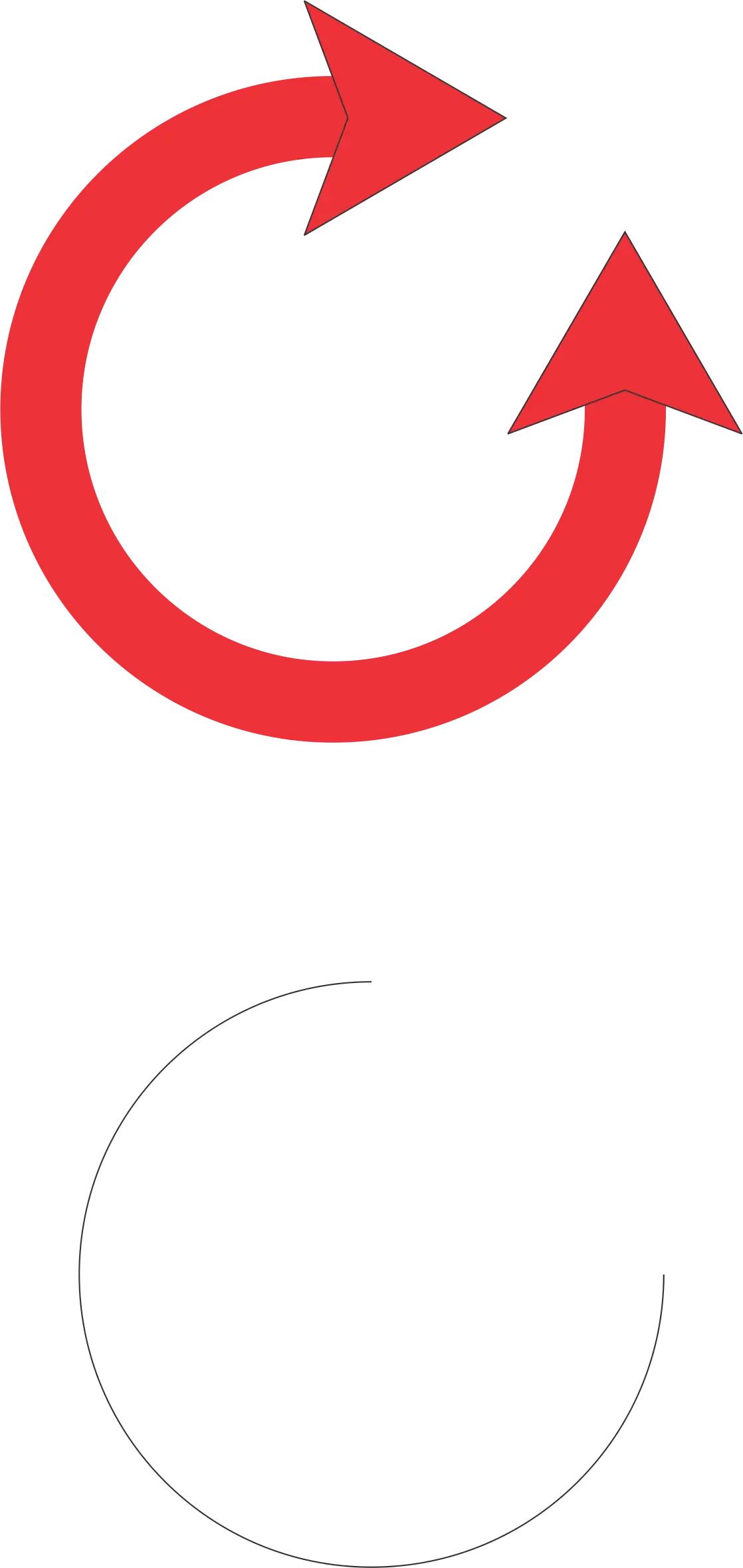 Circular Arrow