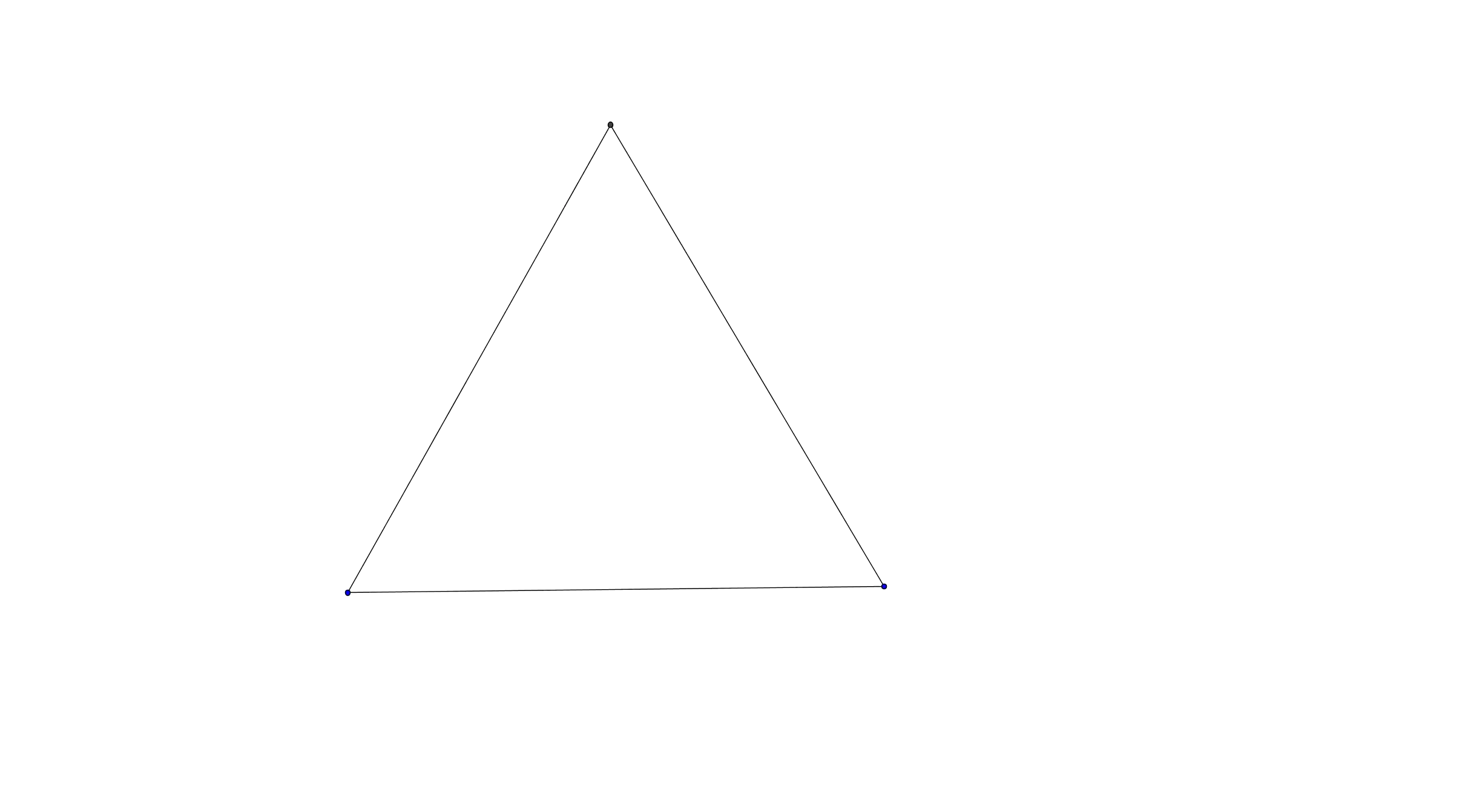 Minimal Triangle Shape Illustration