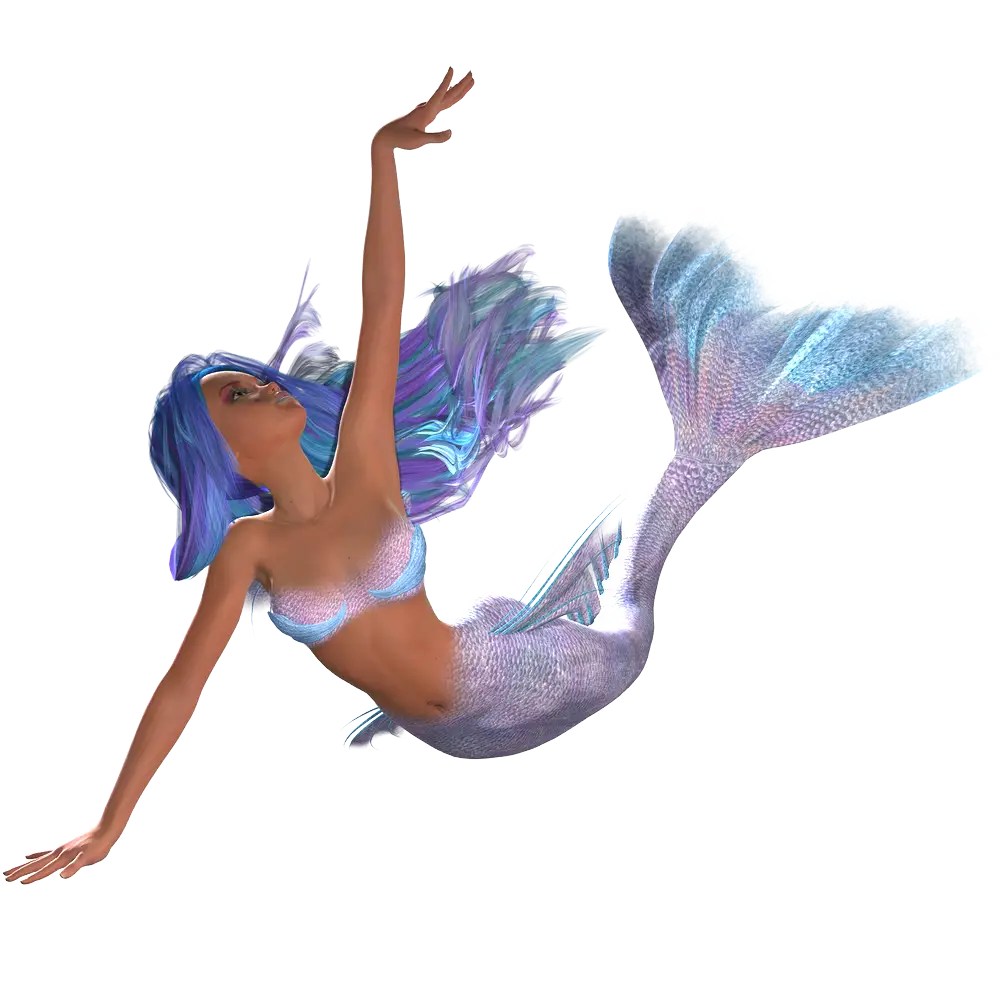 Beautiful Mermaid in the Ocean