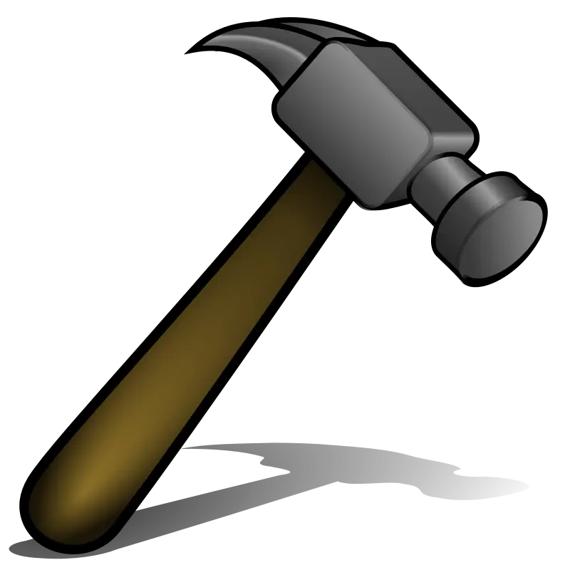 Claw Hammer with Durable Wooden Handle