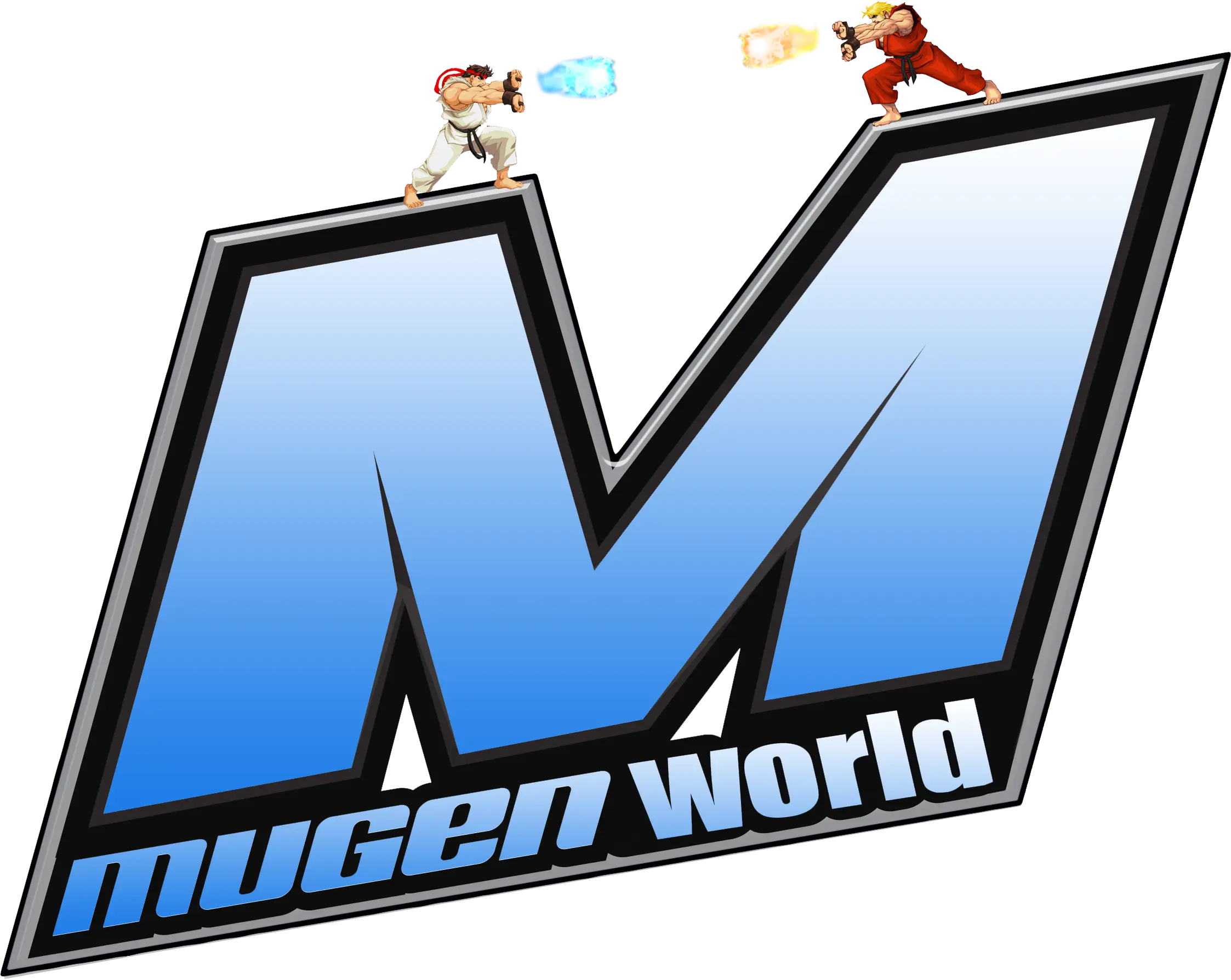 Mugen World Fighting Game Logo