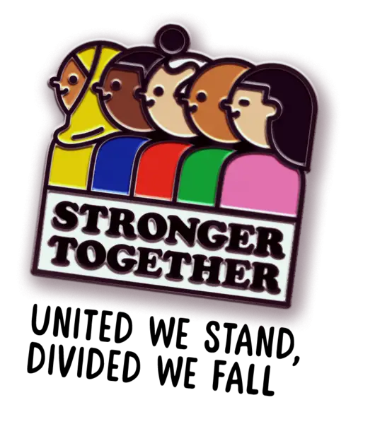 Stronger Together Unity Concept
