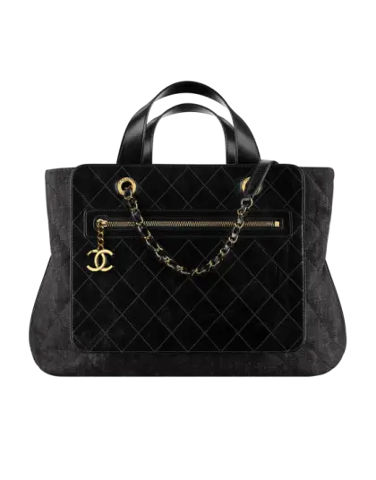 Luxury Designer Black Handbag