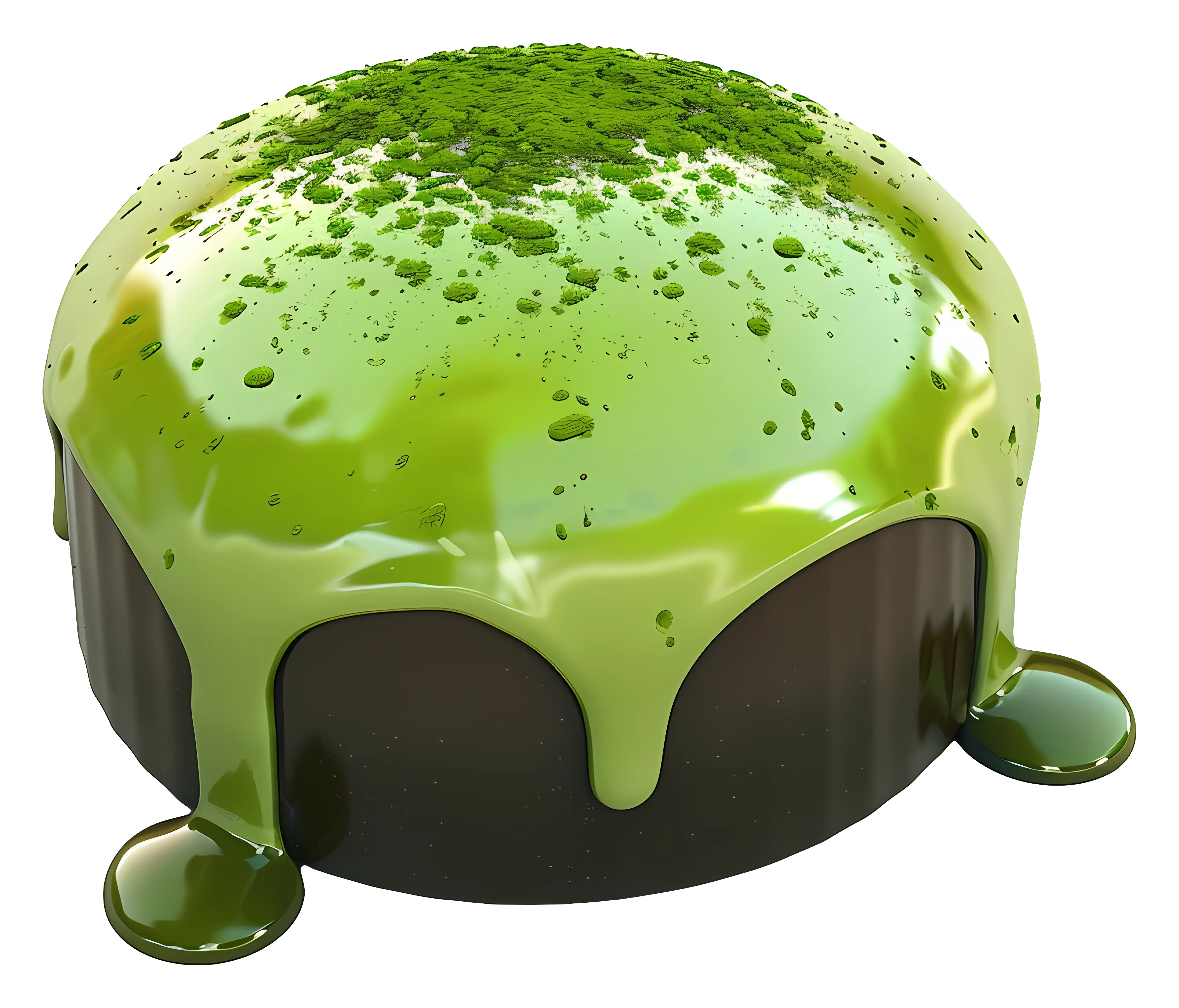 Green Matcha Dessert Pastry