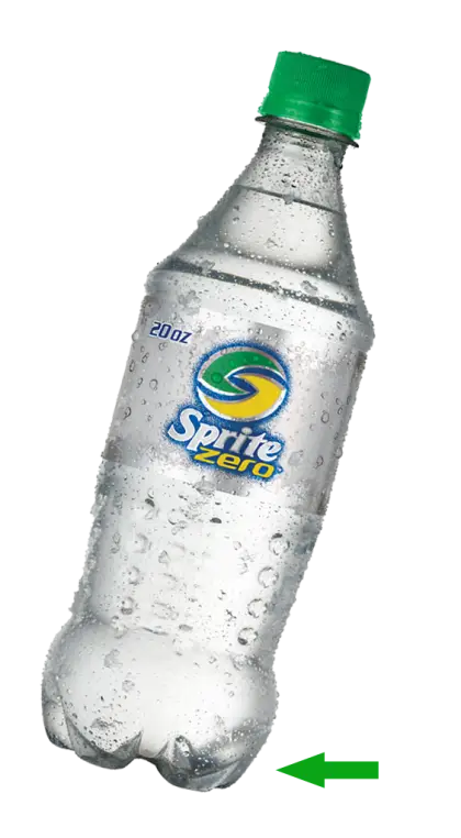 Sprite Zero Bottle