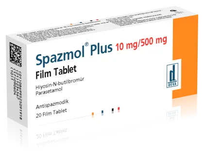 Spazmol Plus Medicine Packaging