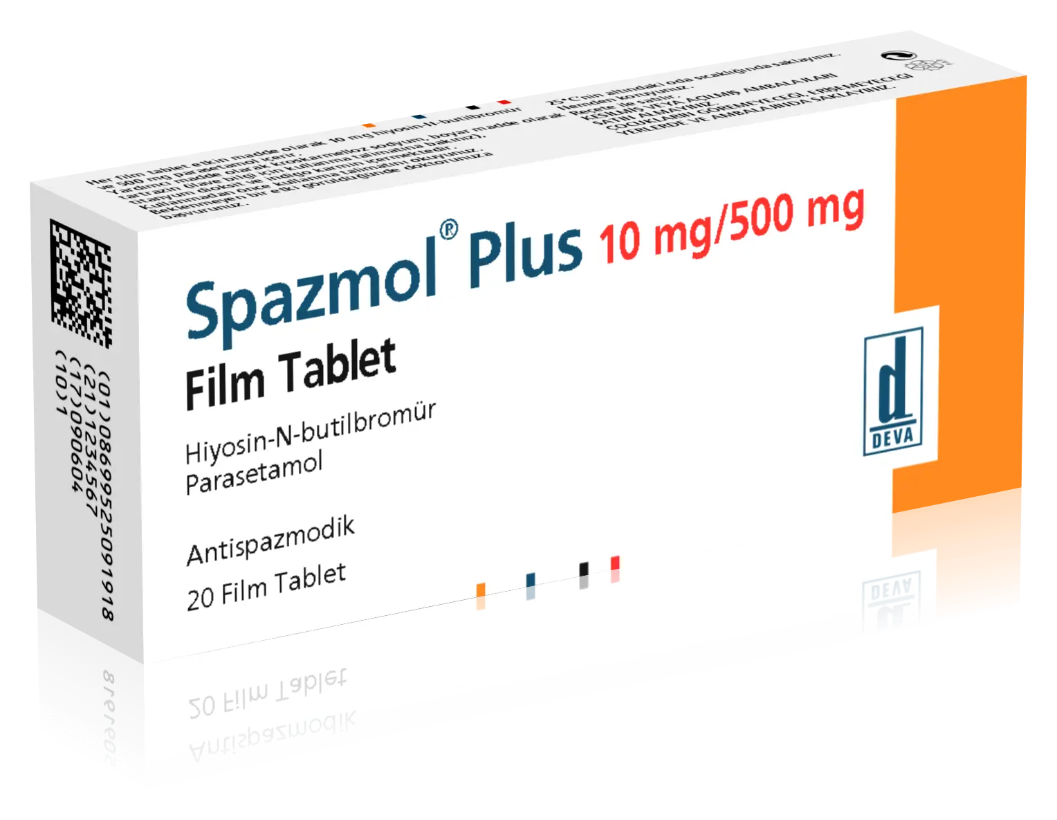 Spazmol Plus Medicine Packaging