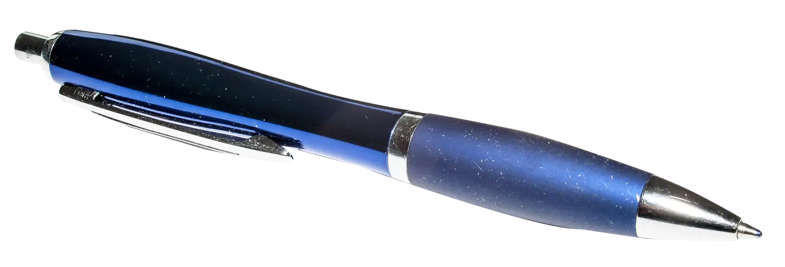 Blue Pen for Writing