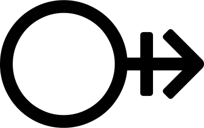 Male Gender Symbol Icon