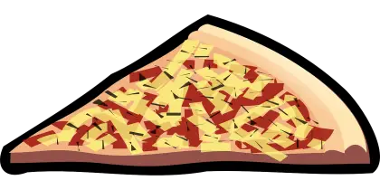 Cheesy Pizza Slice
