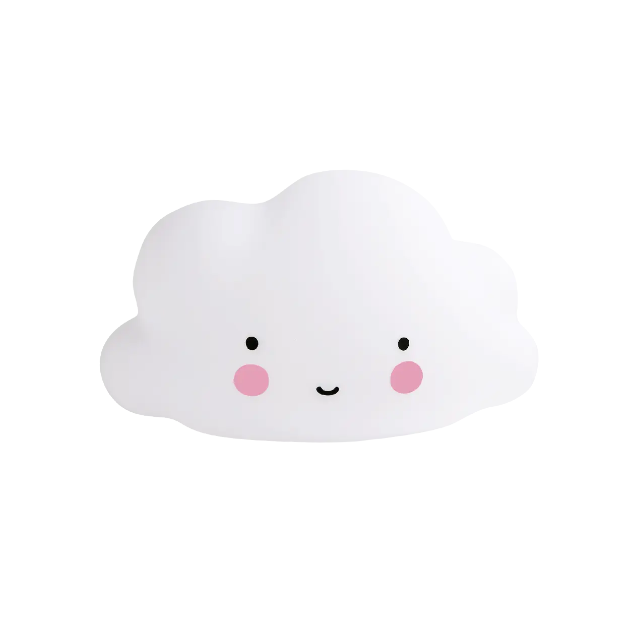 Cute White Cloud Cartoon Illustration