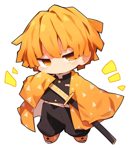 Anime Character with Sword