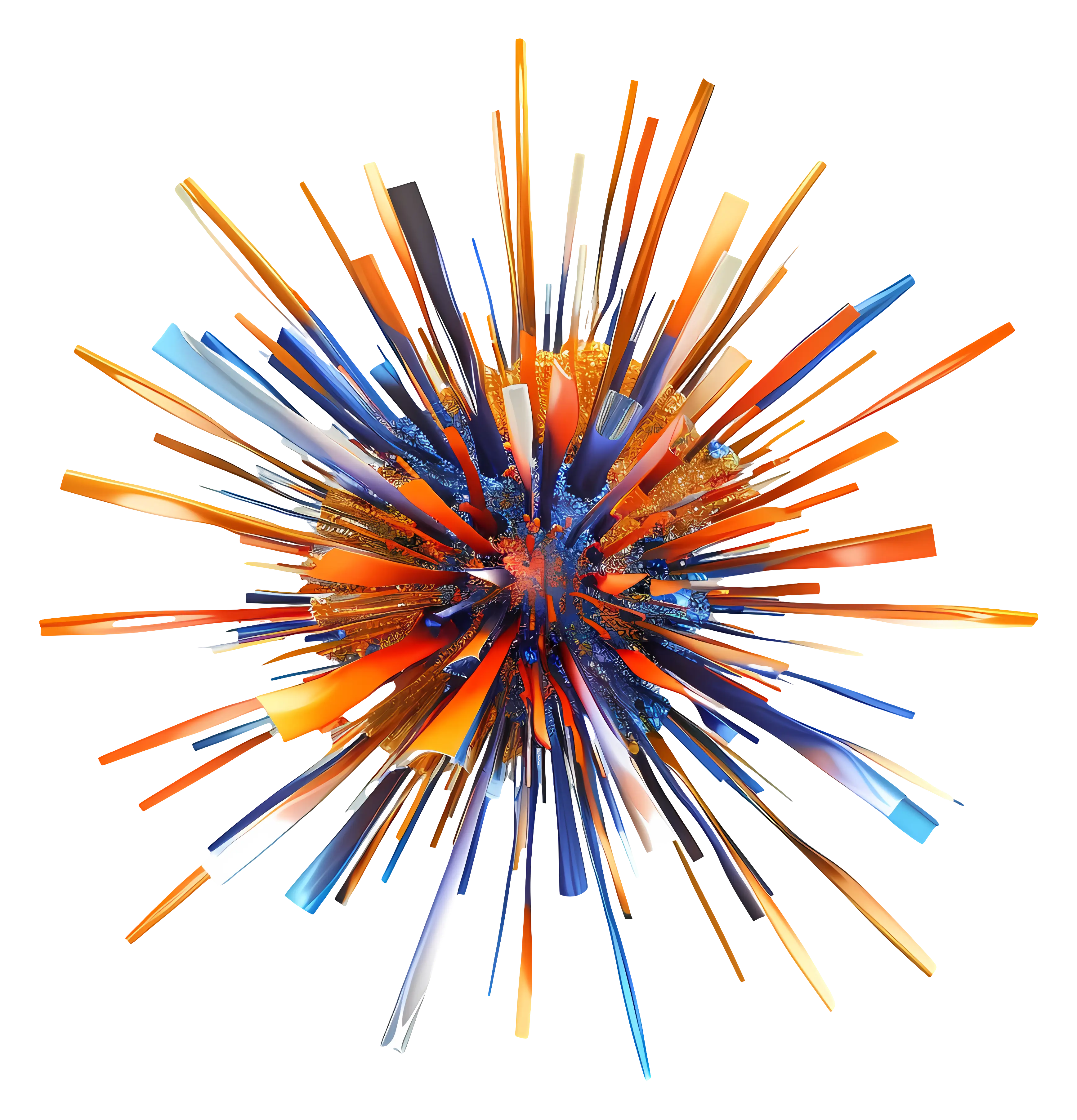 Colorful Abstract Explosion