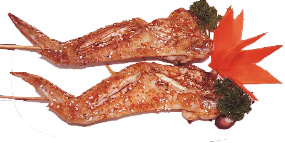 Spiced Grilled Chicken Wings