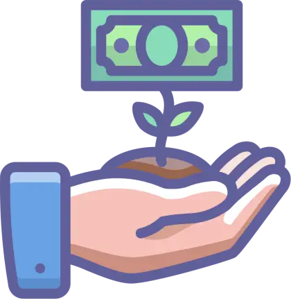 Money Plant in Hand